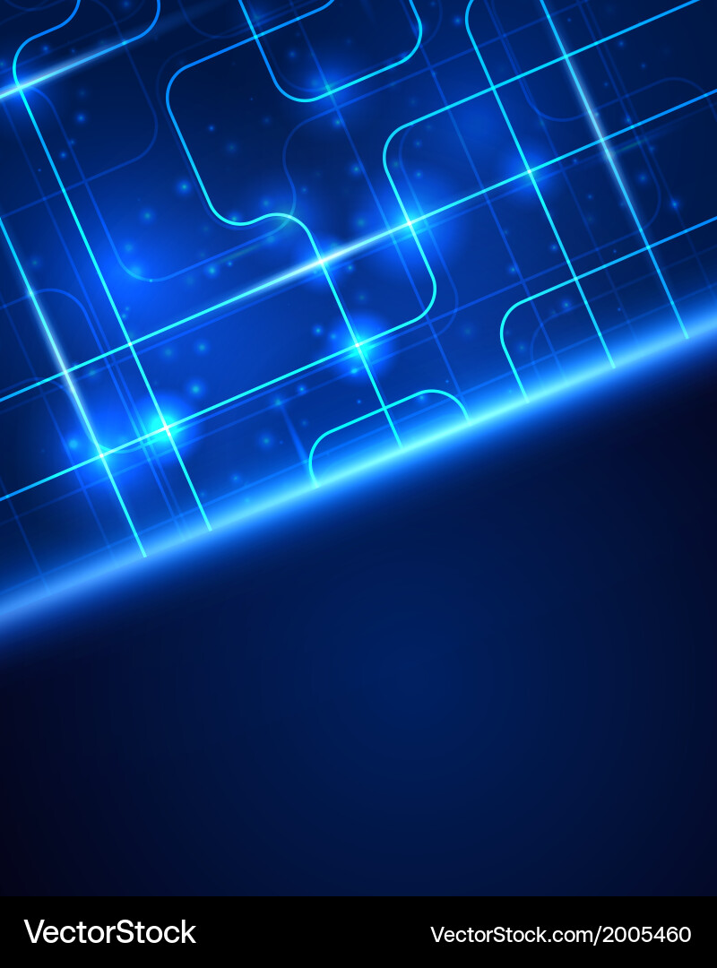 Technology background with space for your text vector image