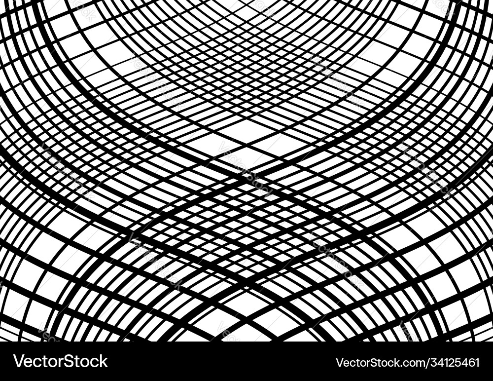 Dynamic Wave Pattern Vector Image