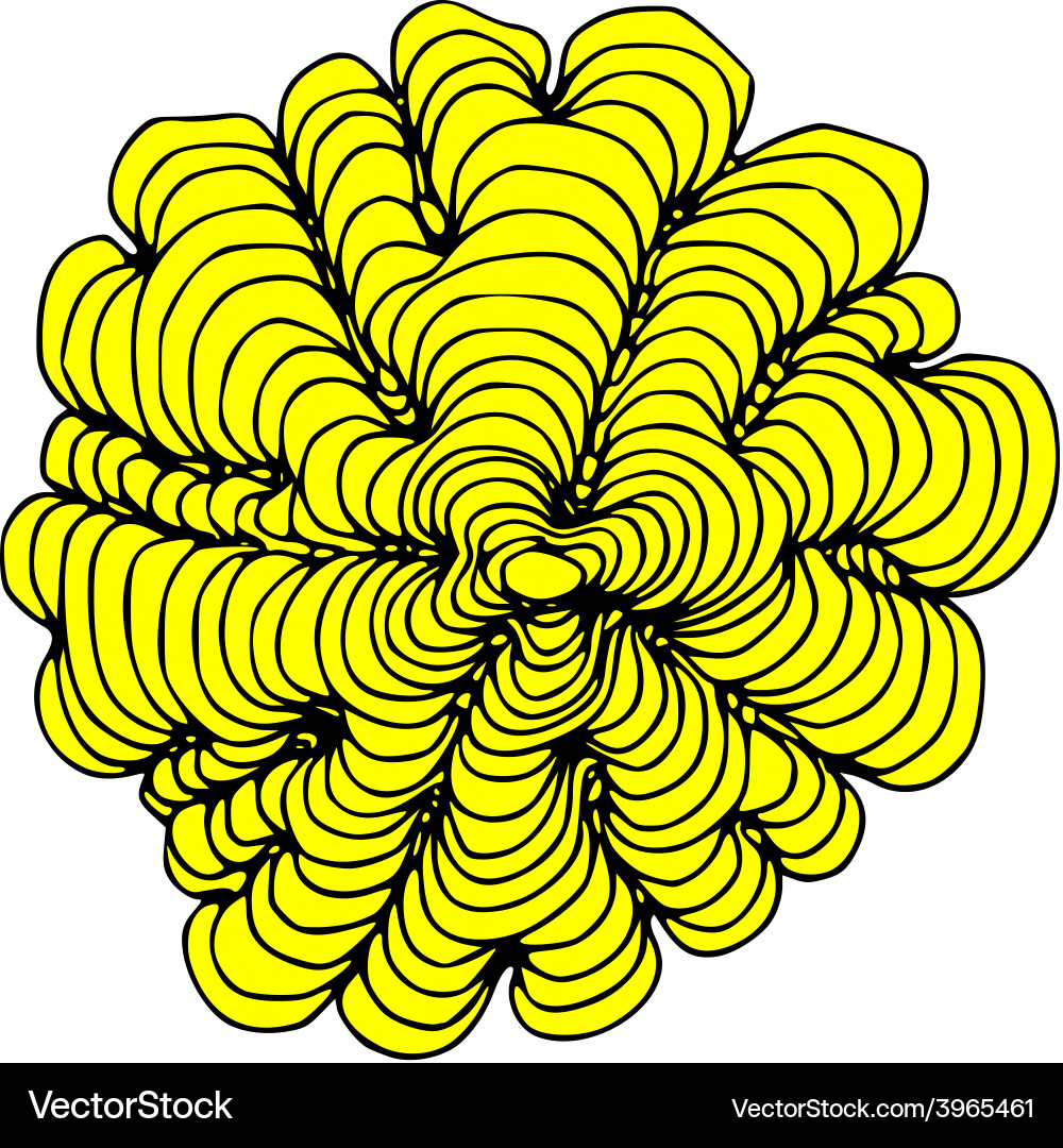 Line art with color Vector Image