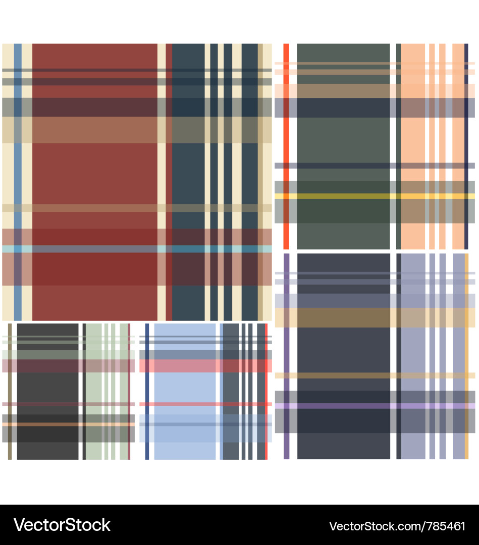 Plaid Check Muster Stoff Vektorbild