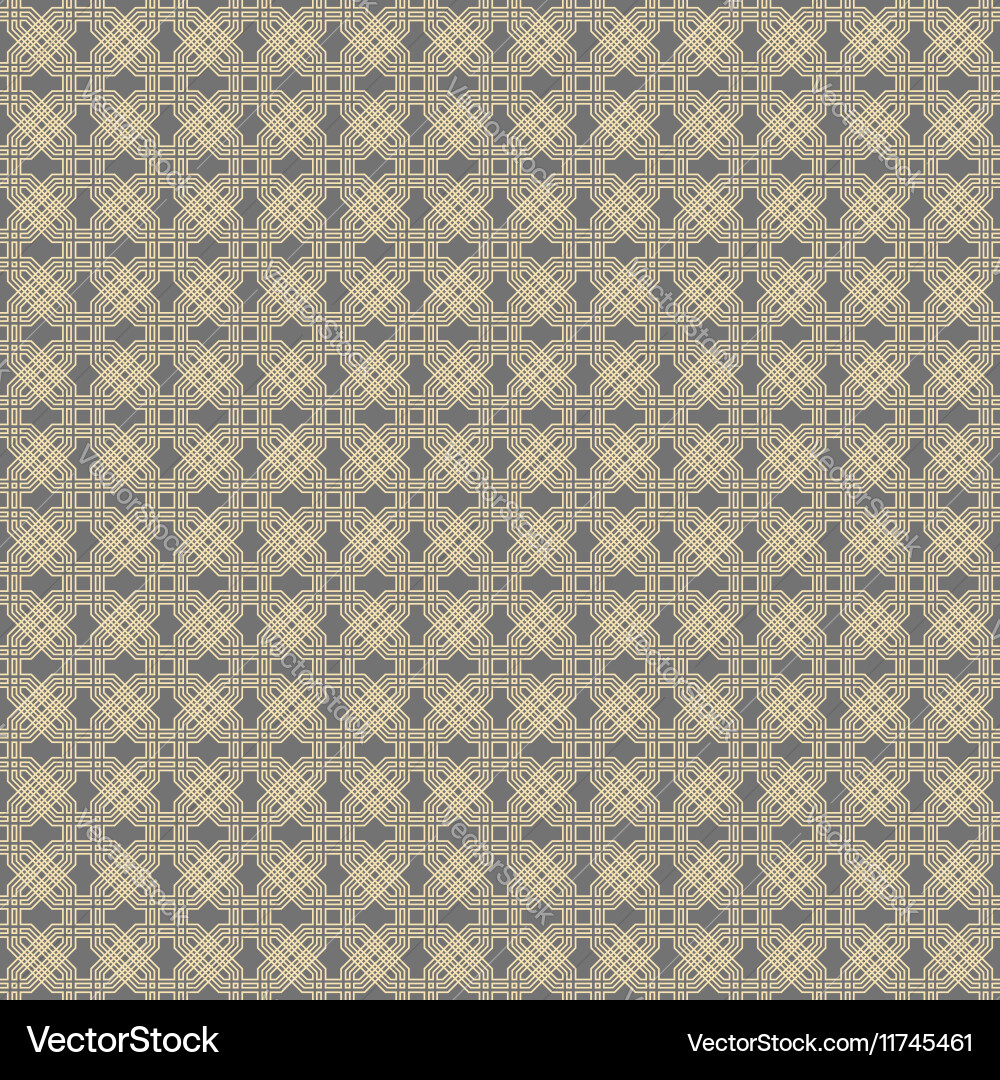 Seamless abstract pattern with octagons Vector Image