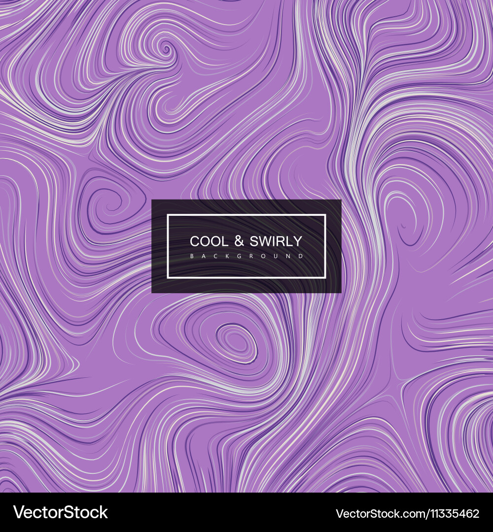 Abstract artistic curl background vector image