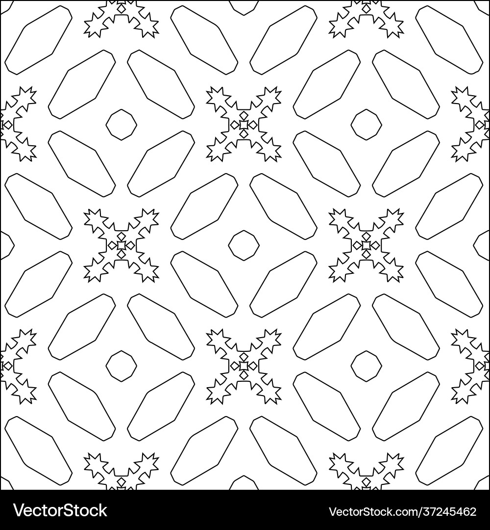 Geometric pattern with triangular elements Vector Image