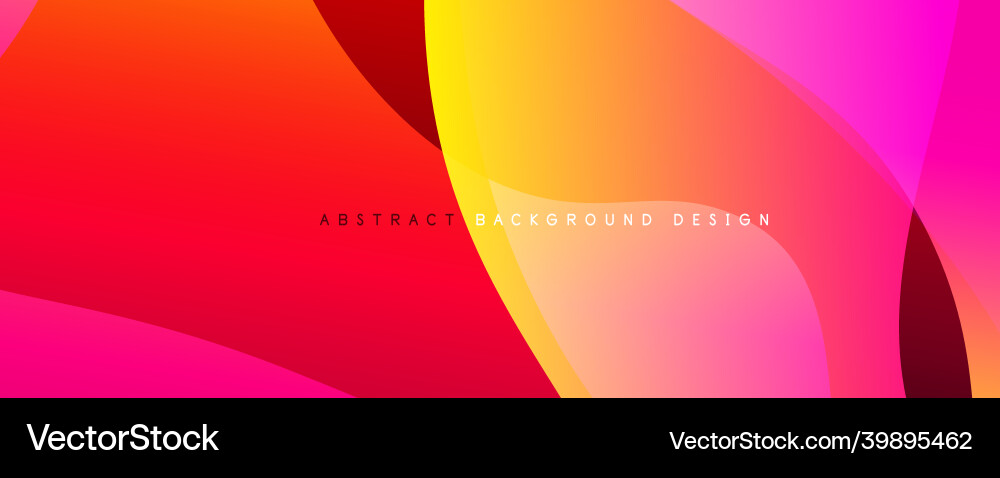 Trendy simple fluid color gradient abstract Vector Image