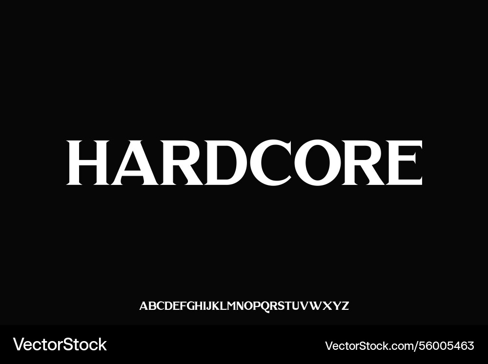 Display alphabet font design suitable Display alphabet font design suitable vector image