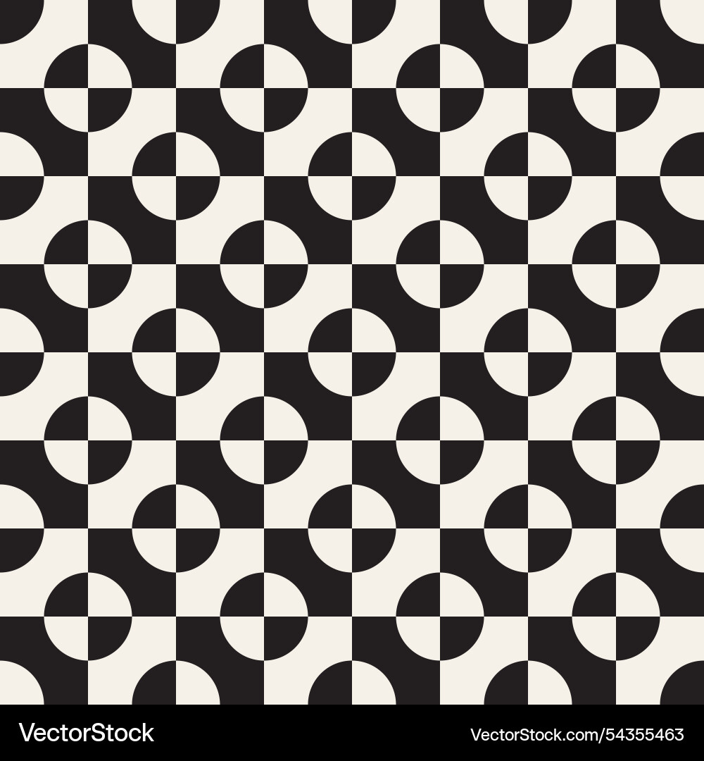 Seamless pattern repeating geometric elements Seamless pattern repeating geometric elements vector image