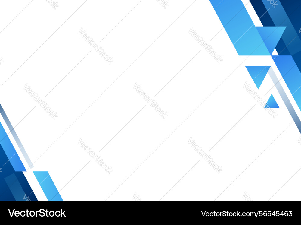 Tech blue gradient frame background Tech blue gradient frame background vector image