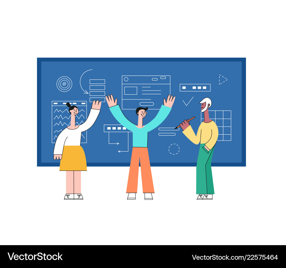 Business development Vector Image