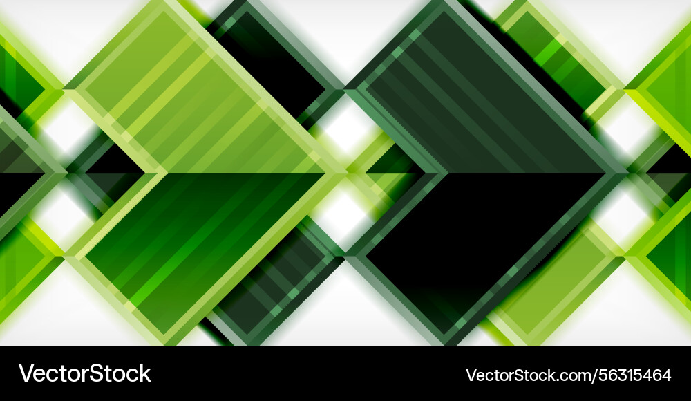 Geometric pattern features overlapping squares Geometric pattern features overlapping squares Vector Image