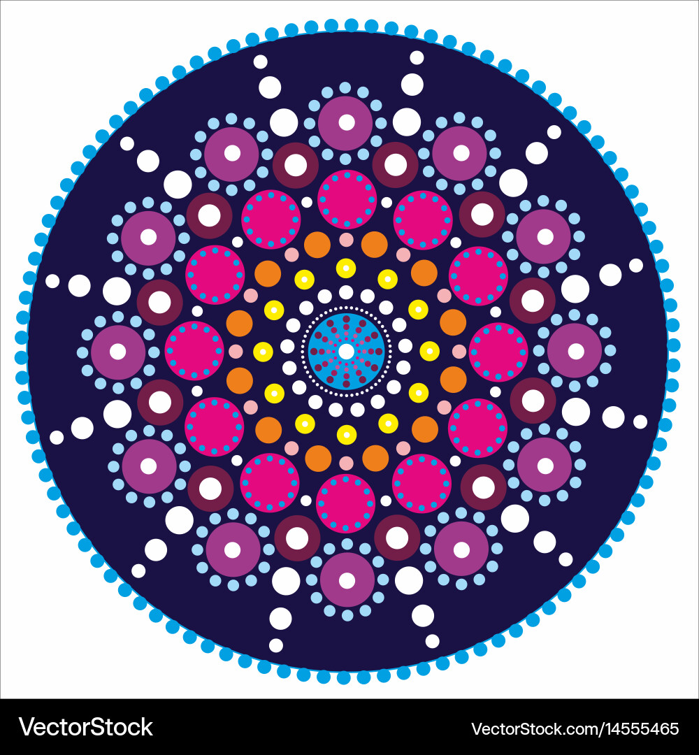 Circles pattern Vector Image