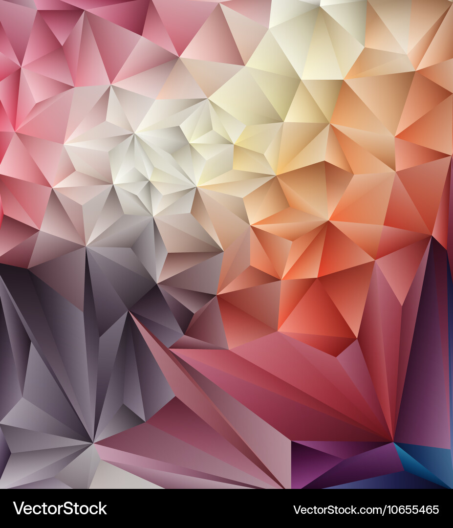 Geometric Triangle Pattern vector image