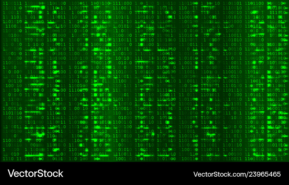 Green digital bg coding or hacking concept Green digital bg coding or hacking concept vector image