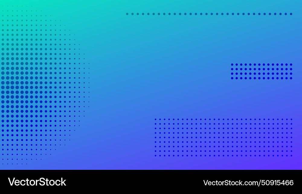 Abstract gradient geometric background with dots vector image