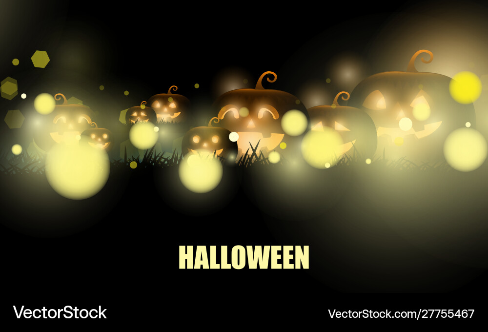 Abstract bokeh light gold color with soft Vector Image