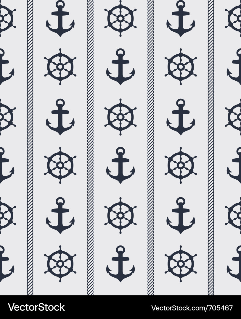 Nautical Stripe Pattern vector image