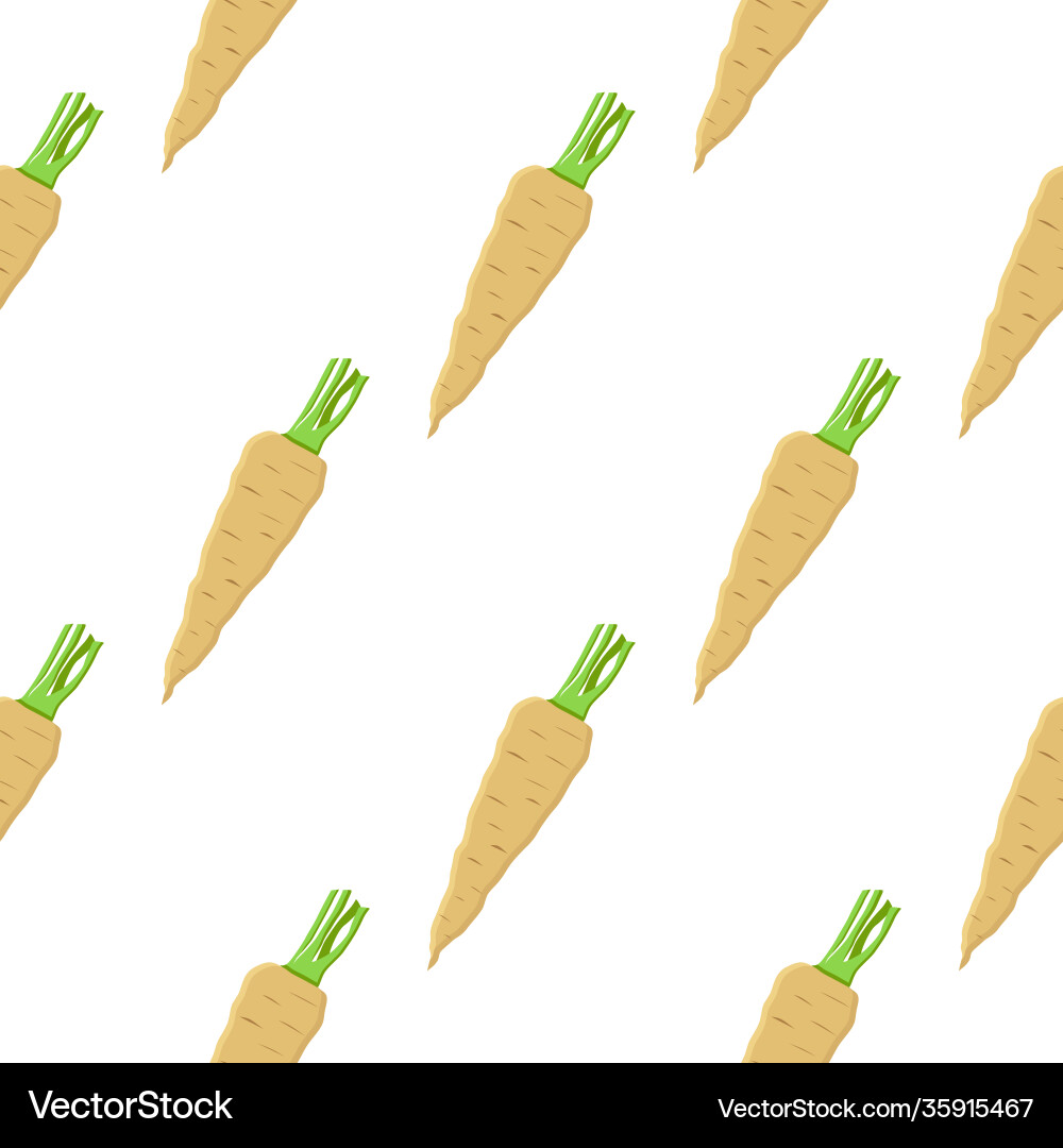 On theme pattern plant parsnip On theme pattern plant parsnip Vector Image