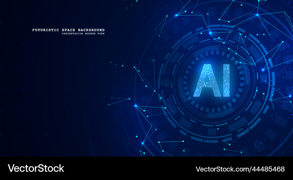 Artificial intelligence Vector Image