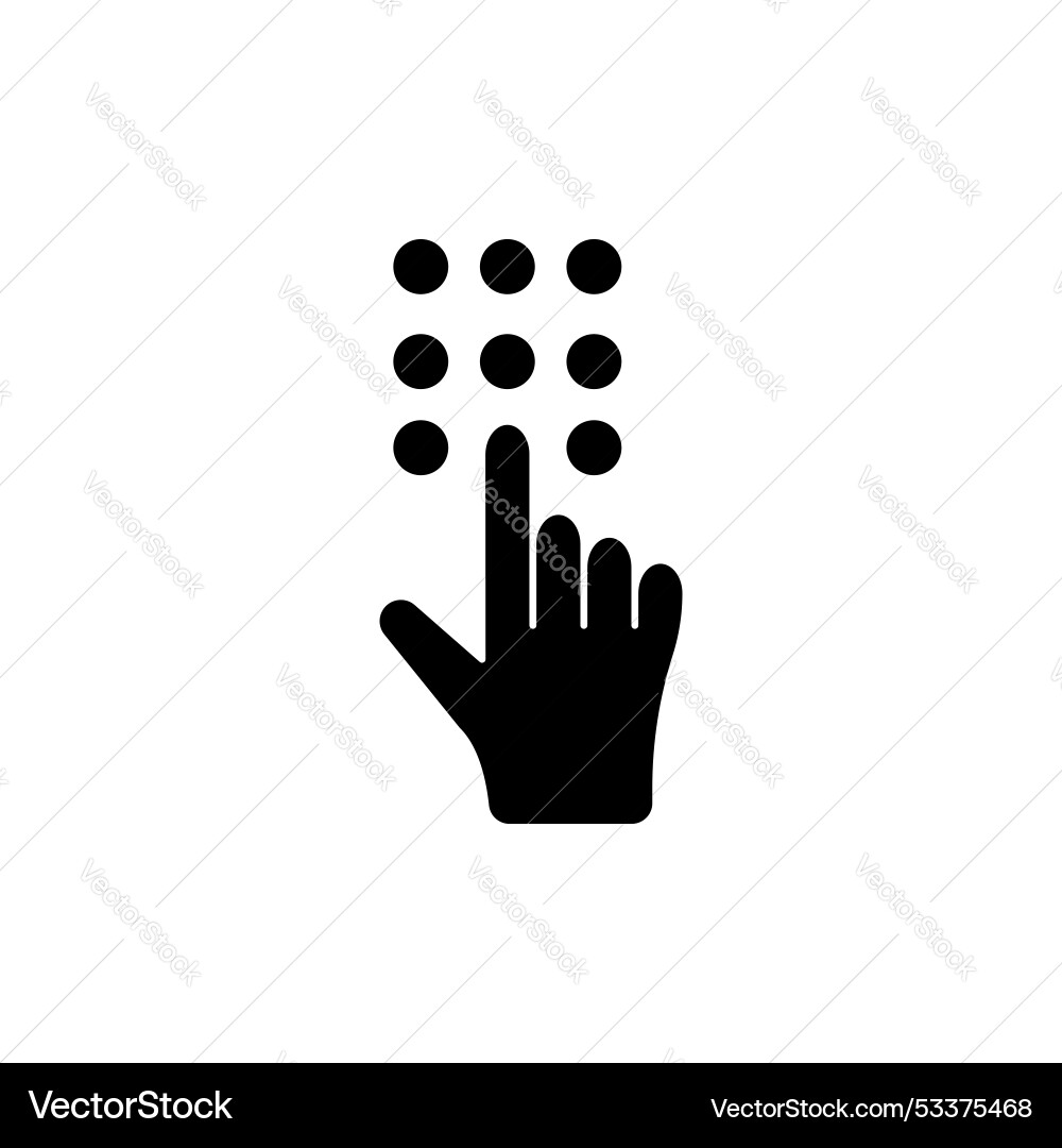 Code Schloss Symbol gesetzt Sicherheit Tastatur Eingabe Symbol vektorbild