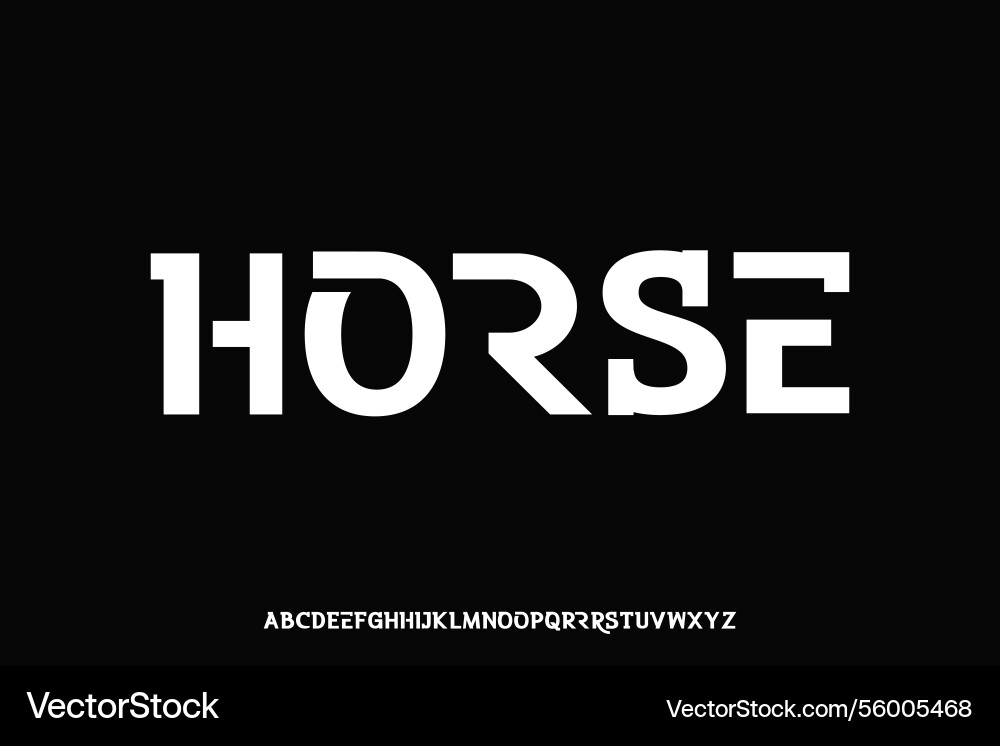Display alphabet font design suitable Display alphabet font design suitable vector image