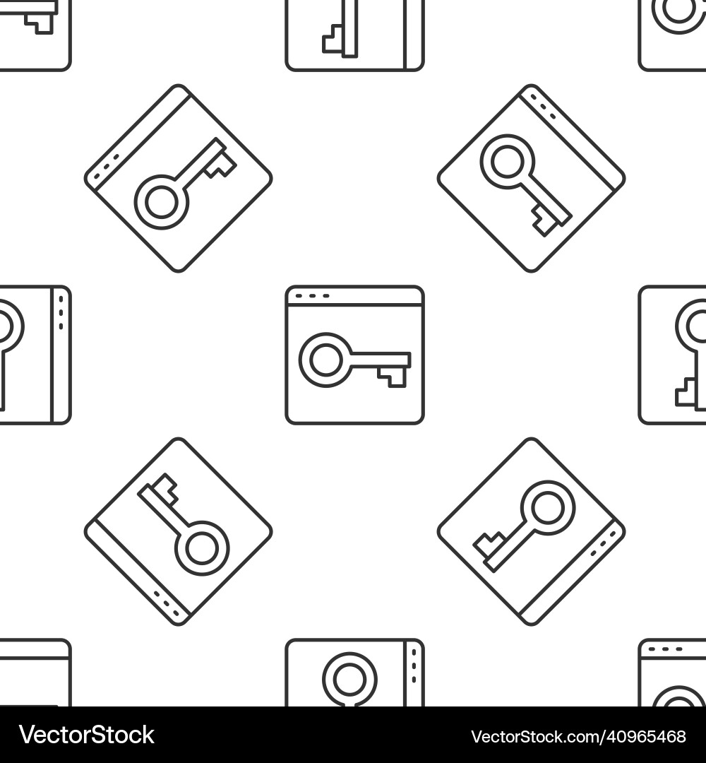 Grey line secure your site with https ssl icon Vector Image
