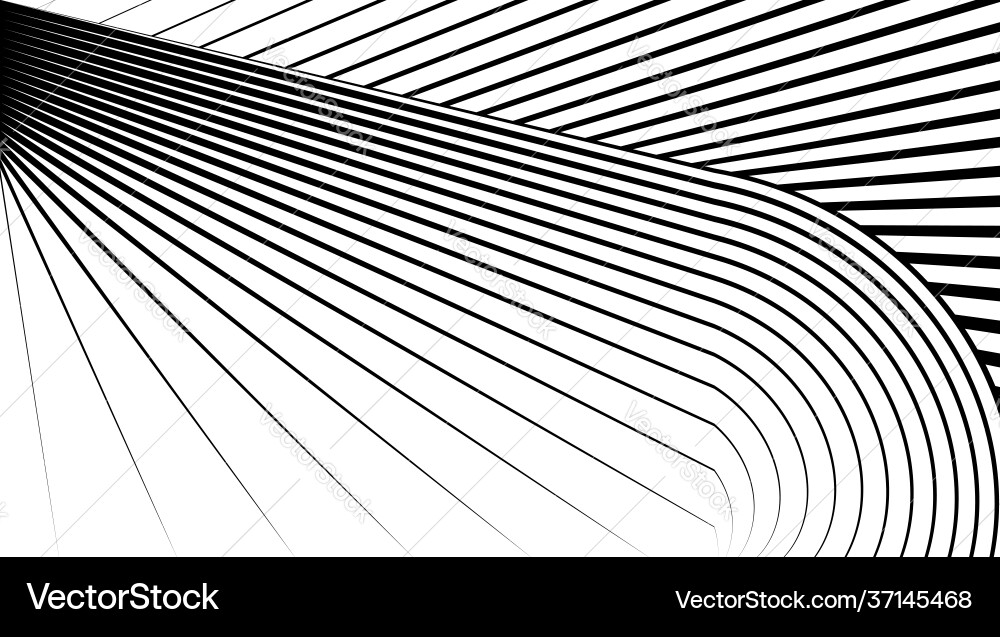 Rgb abstract halftone lines dynamic background Vector Image