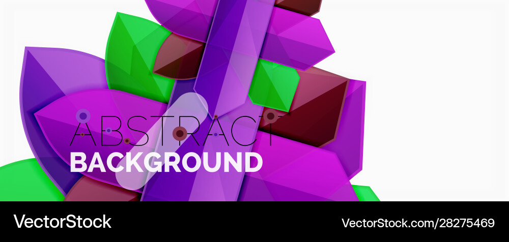 Abstract color lines dynamic background modern Vector Image