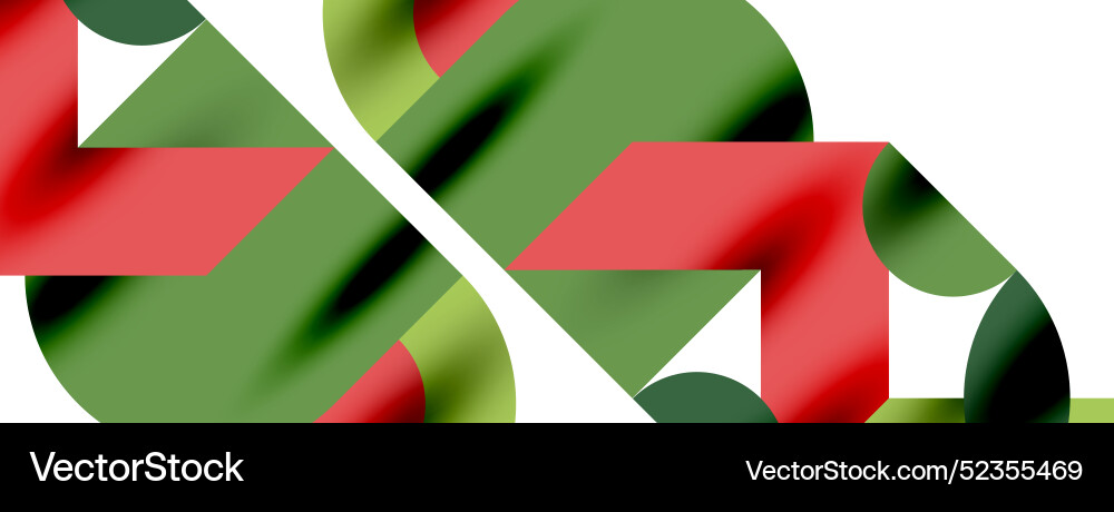 Circle pattern round elements with lines Vector Image