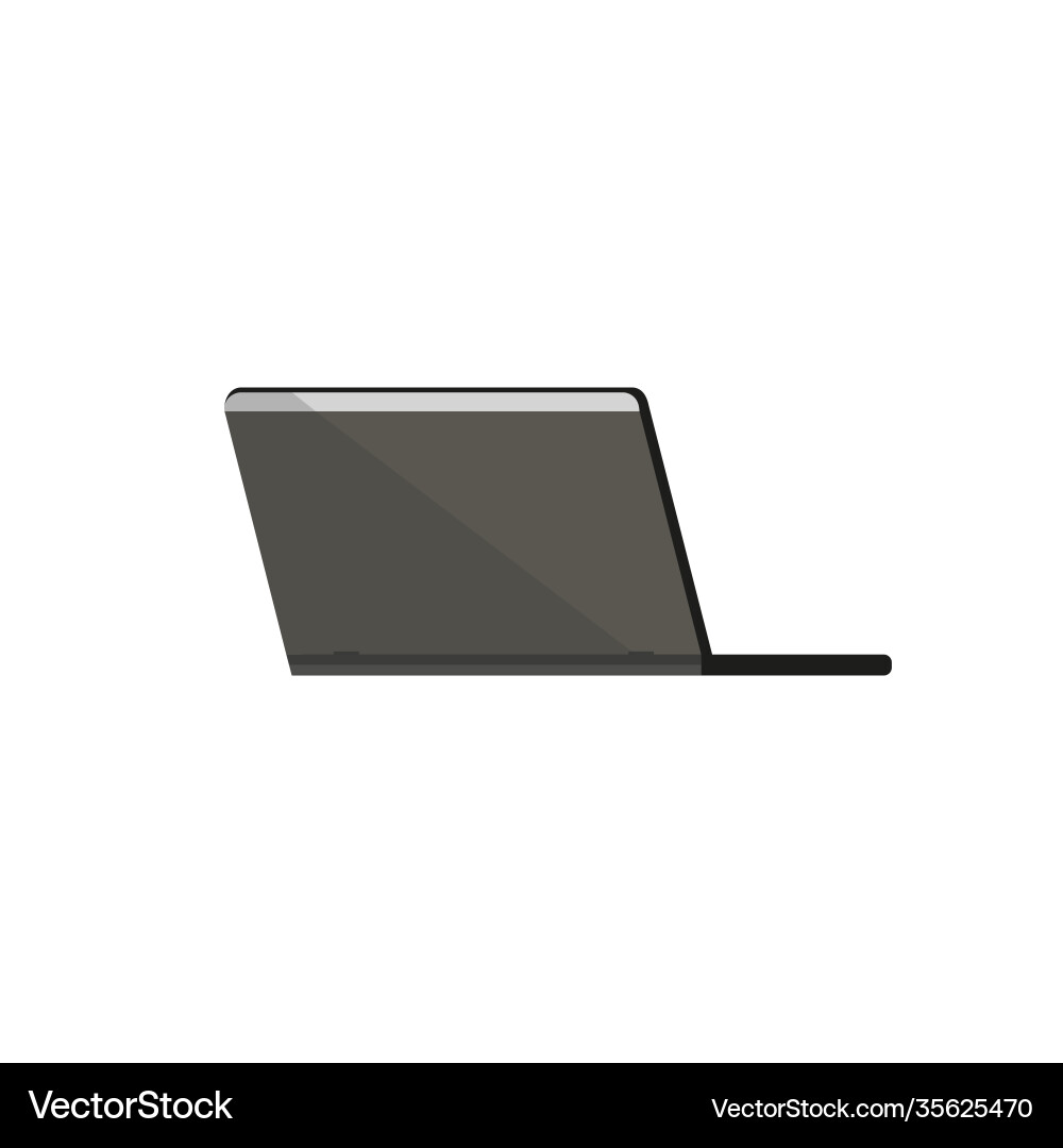 Notebook icon office working equipment open Vector Image