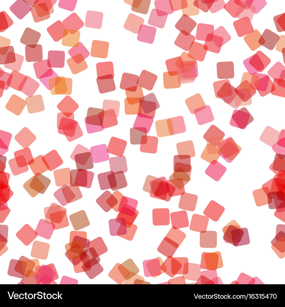 Seamless square background pattern Vector Image