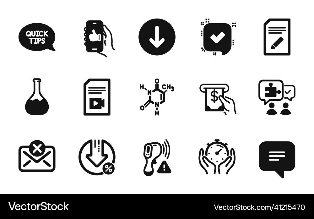 Set of edit document like app and loan Set of edit document like app and loan Vector Image