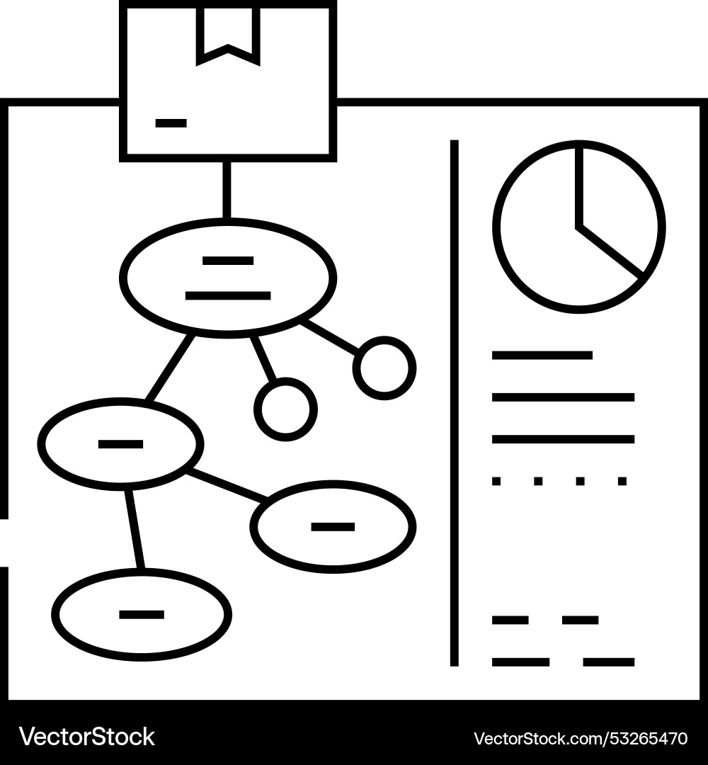 Use case analysis line icon Use case analysis line icon Vector Image