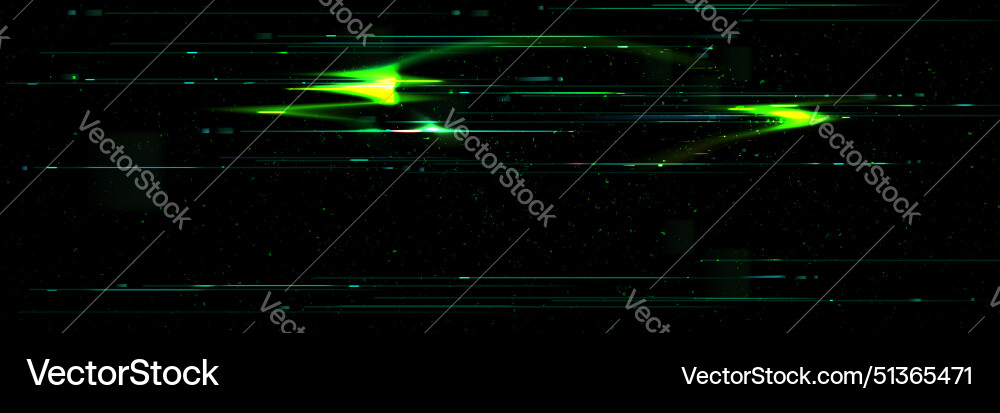 Grüner glitch Bildschirm bg vhs tv geräuscheffekt Grüner glitch Bildschirm bg vhs tv geräuscheffekt vektorbild
