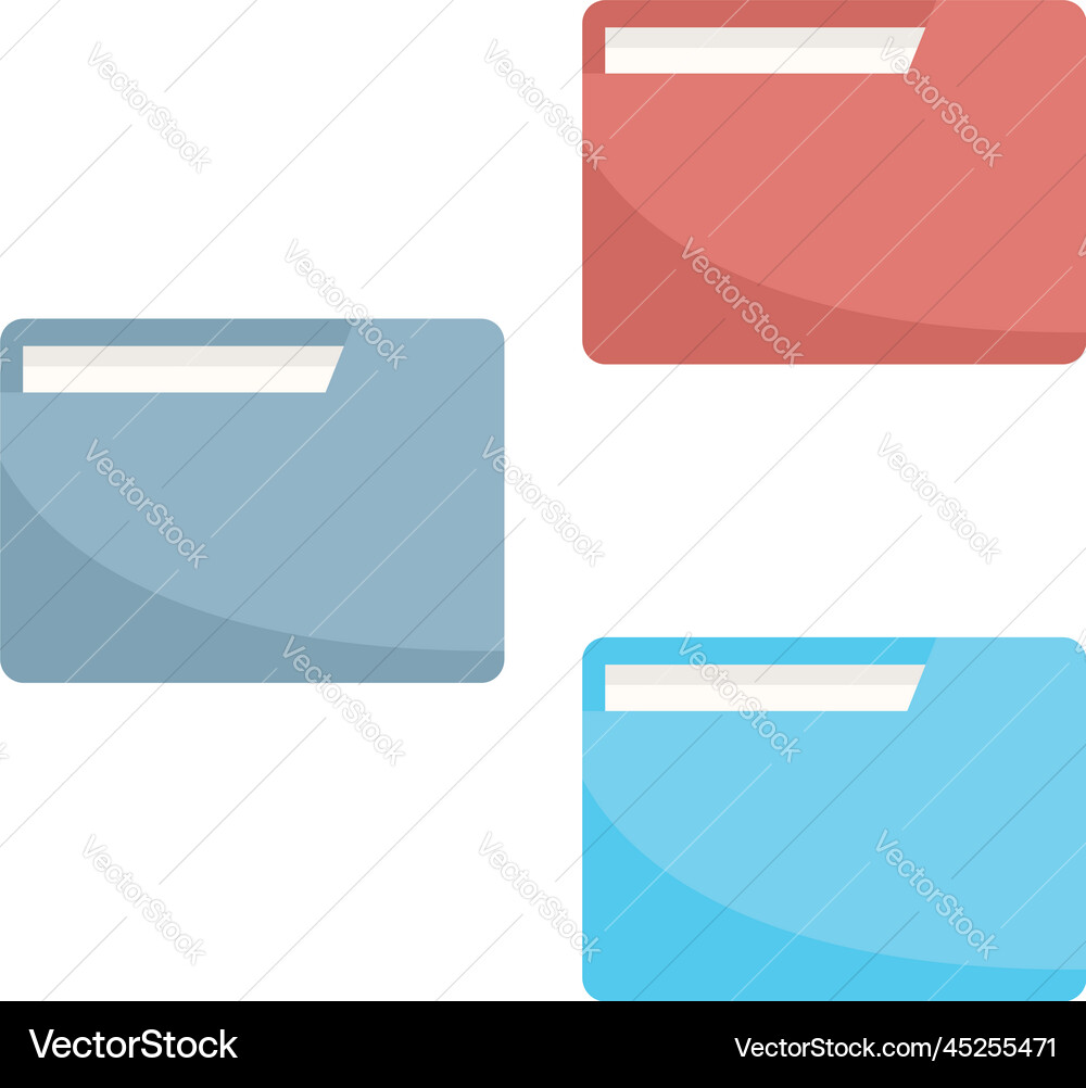 Kid programming scheme icon flat school Kid programming scheme icon flat school vector image