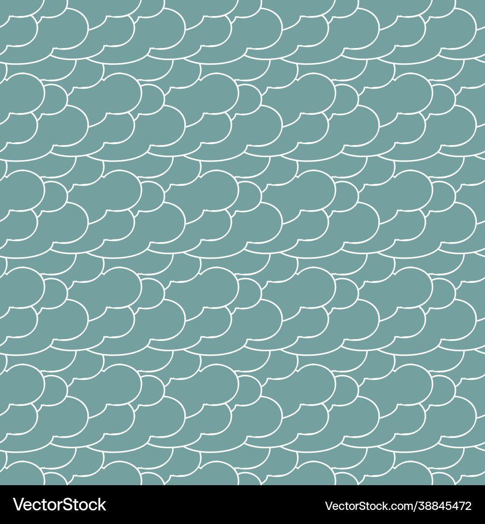 Clouds pattern Vector Image