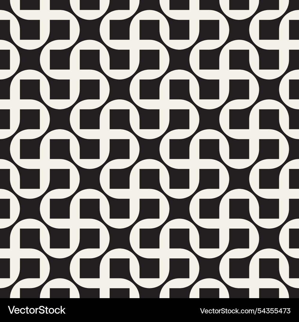Seamless pattern repeating geometric elements Seamless pattern repeating geometric elements vector image