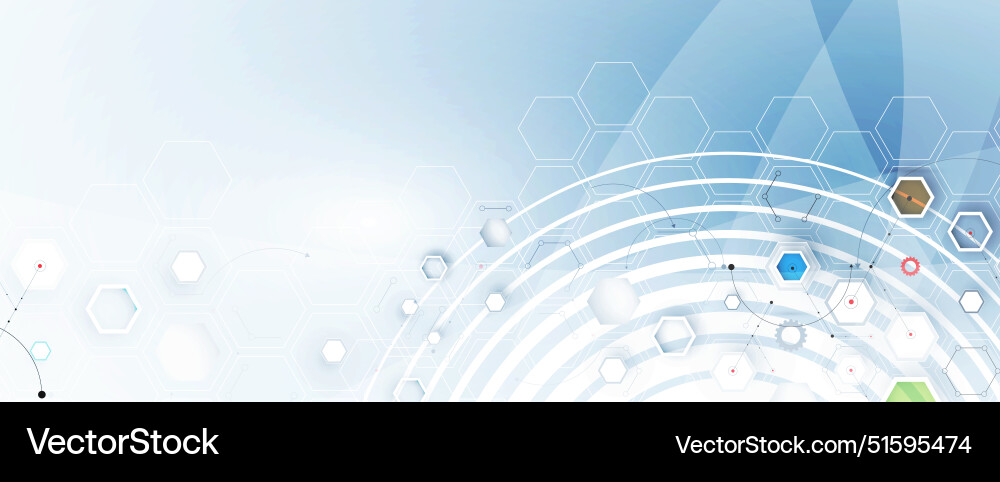 Abstract computer technology background network Abstract computer technology background network vector image