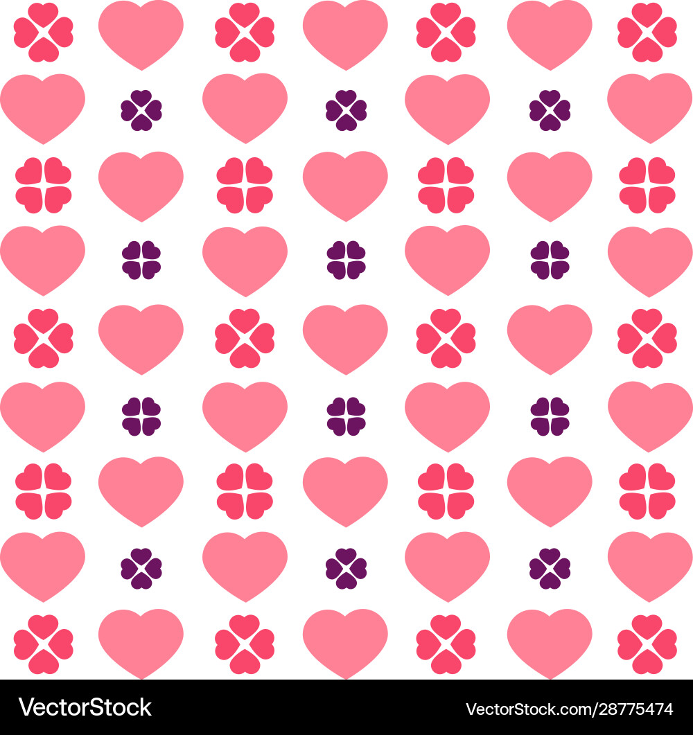 Design pattern repetition template with pink Design pattern repetition template with pink vector image
