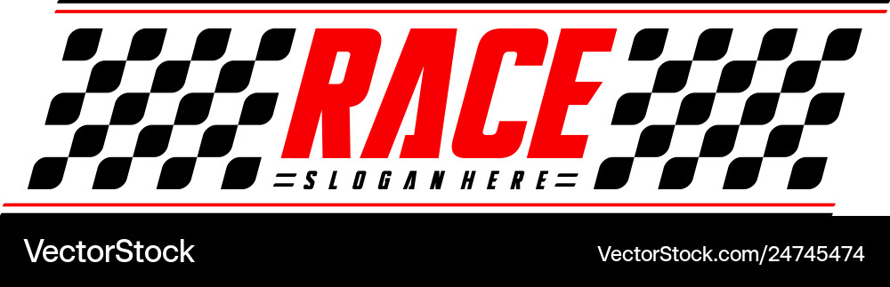 Race flag design concepts icon speed simple Race flag design concepts icon speed simple Vector Image