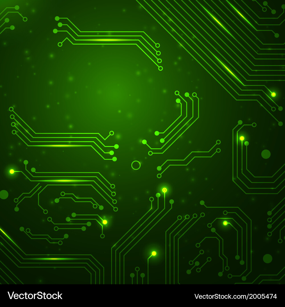 Technology background with space for your text vector image
