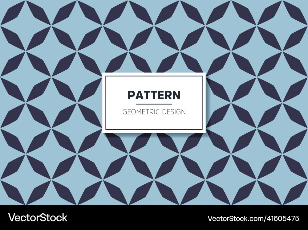 Seamless pattern with simple colorful geometric Vector Image