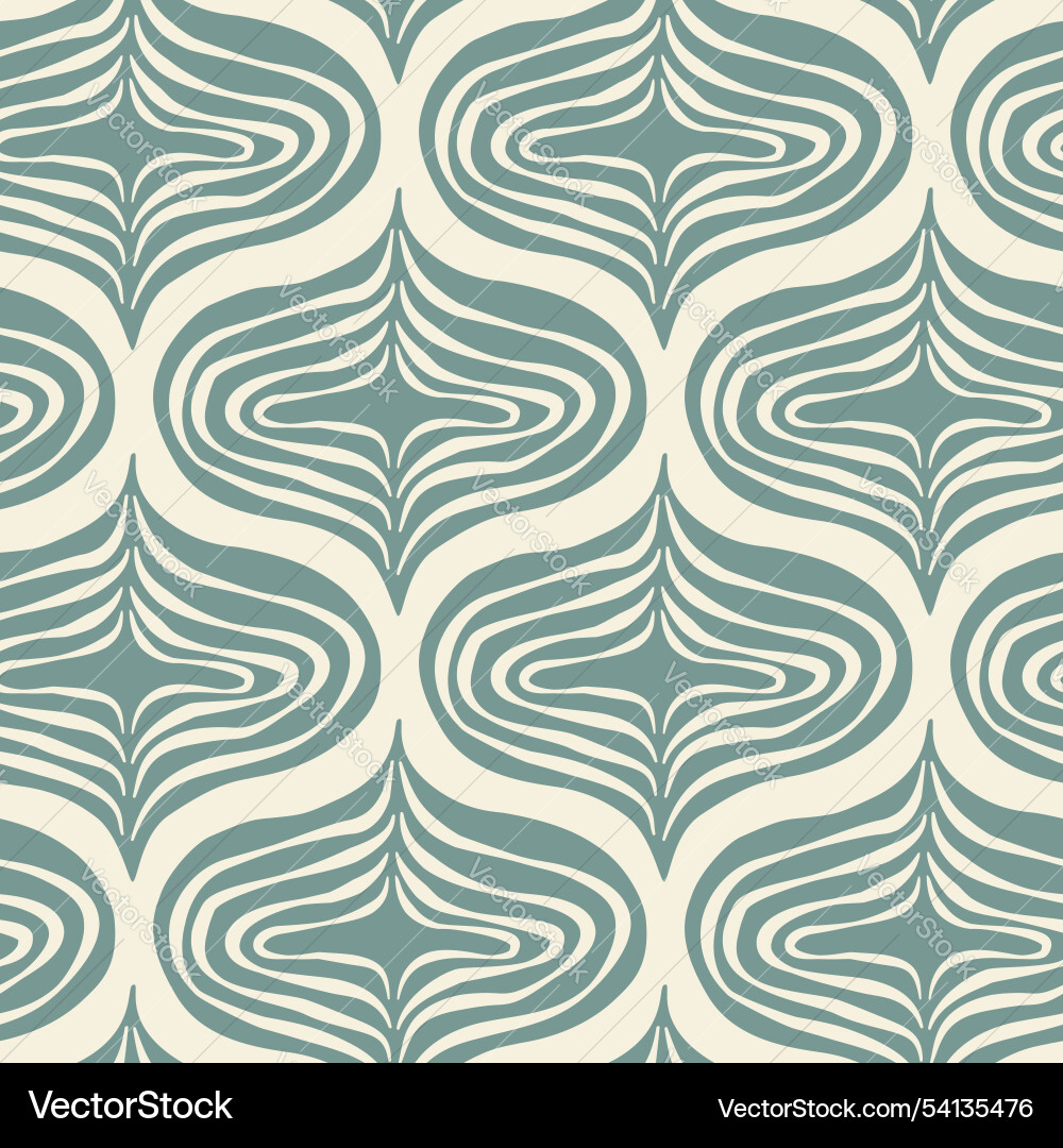 Damask seamless pattern simple ornament endless Damask seamless pattern simple ornament endless vector image