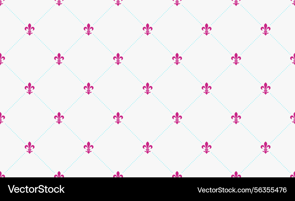 Elegant seamless pattern featuring repeating Vector Image