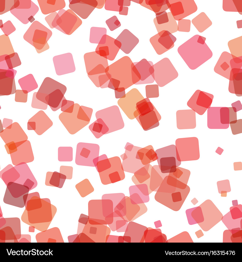 Repeating abstract geometric square pattern Vector Image