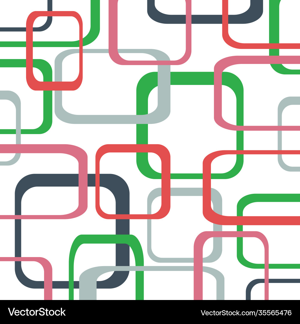 Retro color pattern background with squares Retro color pattern background with squares vector image