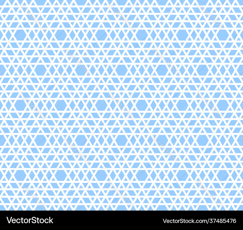 Seamless hexagons and triangles pattern Vector Image