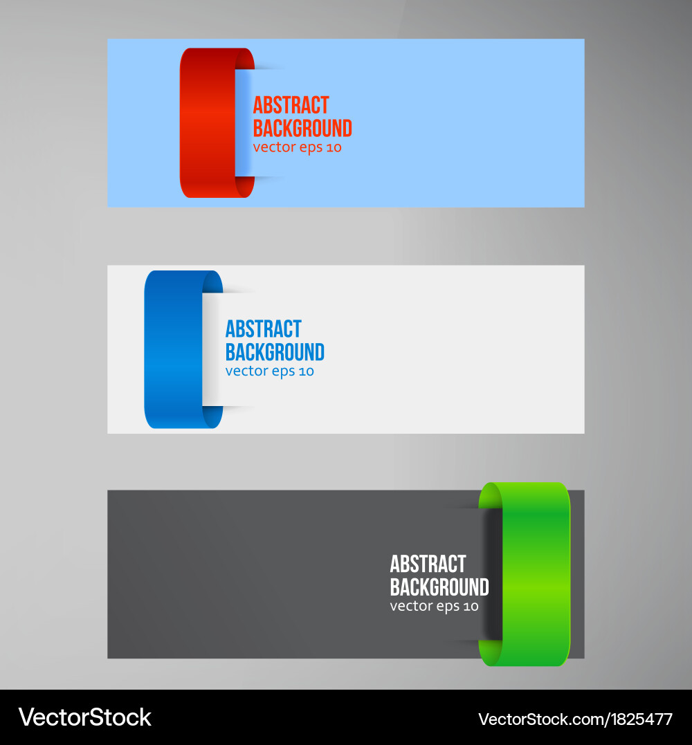 Abstract background label color Vector Image