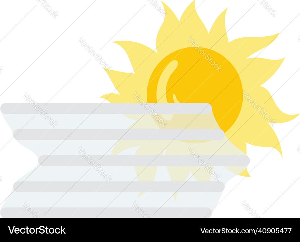 Fog icon Royalty Free Vector Image - VectorStock