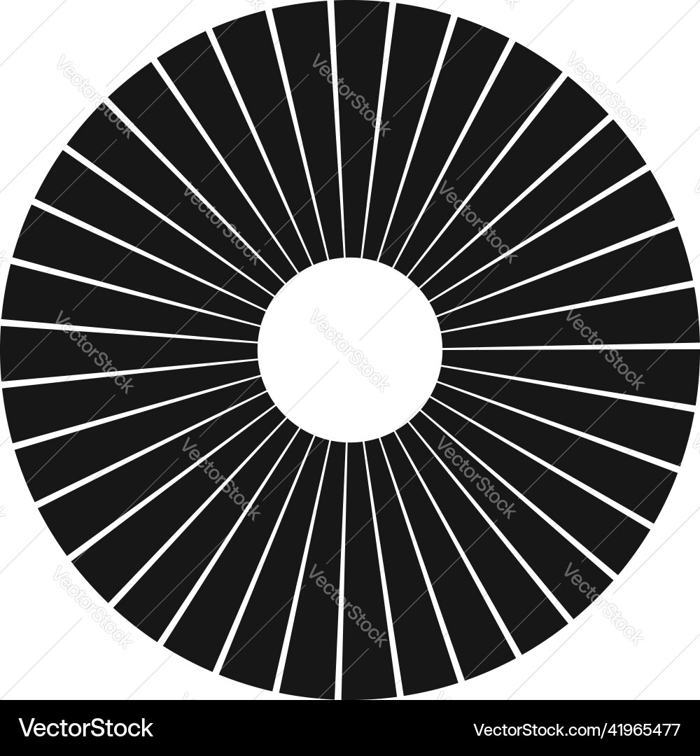Preloader circular loading bar pie chart Vector Image