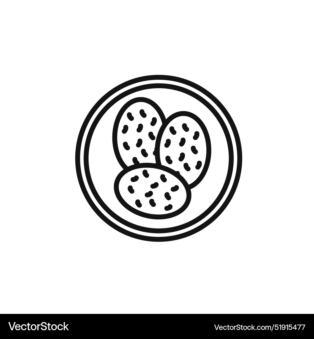 Shaobing icon set collection for web Shaobing icon set collection for web Vector Image