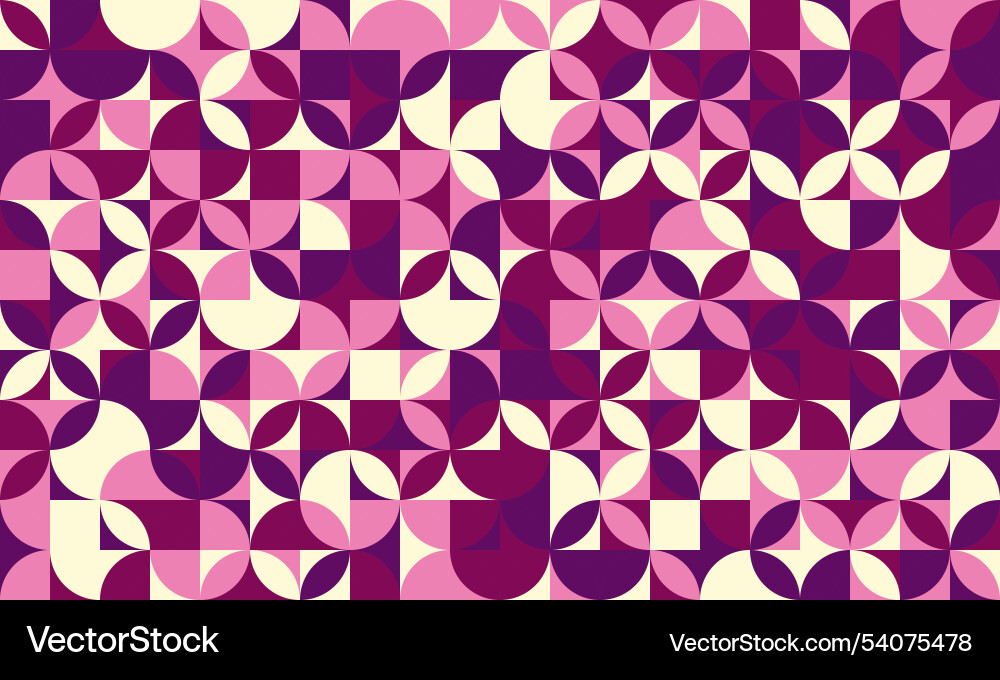 Abstract geometric with sharp shapes and mosaic Vector Image